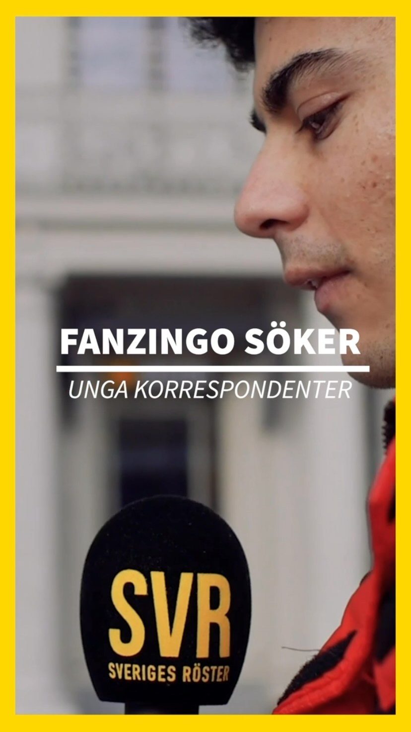 VILL DU JOBBA PÅ SVERIGES VIKTIGASTE MEDIEHUS?
På mediehuset Fanzingo arbetar vi för ett mer inkluderande medielandskap. Vår ambition är att skapa en nyhetsbyrå som speglar hela samhället genom att lyfta perspektiv från norr till söder. Nu söker vi tio unga korrespondenter över hela landet.

🗞VAD INNEBÄR UPPDRAGET?
Som ung korrespondent får du utbildning och handledning i att skapa nyheter genom text, video eller ljud utifrån ditt intresseområde och den plats du bor på. 

ANSÖKAN
Du ansöker via formuläret där du berättar om dig själv och vilka frågor eller ämnen som engagerar dig. 
Ansök senast: 22 mars 2021 via länken i vår profil.

Anställningsform: projektanställning t.o.m. december 2021. Du får en grundlön för att arbeta 4h i veckan, utöver det får du betalt utifrån alla de skriv- och filmuppdrag du väljer att göra. 

#projektförförändring