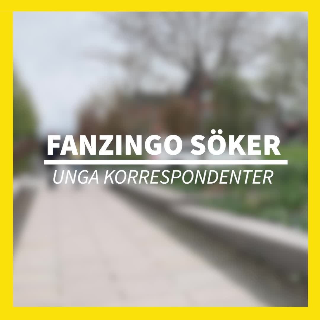 Sista ansökningsdatum 7 februari 2022

Som korrespondent får du:
LÖN
UTBILDNING
JOBBA HEMIFRÅN

VEM ÄR DU?
Du är mellan 18 och 25 år.
Du har ett intresse för att skriva, debattera politik och samhällsfrågor, eller gå en journalistutbildning. 
Eller så tycker du bara om att göra content för Instagram eller TikTok.

VAD INNEBÄR UPPDRAGET?
Ditt arbete kommer att handledas av en erfaren journalist som finns till hands för utbildning, stöd och vägledning.
Du kommer att jobba med både text, video och ljudproduktioner och kommer att bli tilldelad uppdrag men också själv kunna styra ditt bevakningsområde.

ANSÖKAN
Du ansöker genom formuläret länkat i vår profil / bio. 
Ansök senast: 21 januari 2022

ANSTÄLLNINGSFORM: 
Projektanställning från februari -22 t.o.m. oktober -22.
Du får en grundlön för att arbeta 16 timmar / månad.
Utöver det får du betalt utifrån de extra uppdrag du väljer att göra.

Var med och förändra vilka som hörs och syns i offentligheten!
Inom projektet Unga Korrespondenter arbetar vi för att bredda det svenska medielandskapet genom att lyfta unga perspektiv från norr till söder. 
Inför valåret söker vi därför 10 nya korrespondenter, är du en av dem vi söker?

För frågor om tjänsten går det bra att höra av sig till maria@fanzingo.se

#projektförförändring #sverigesröster
