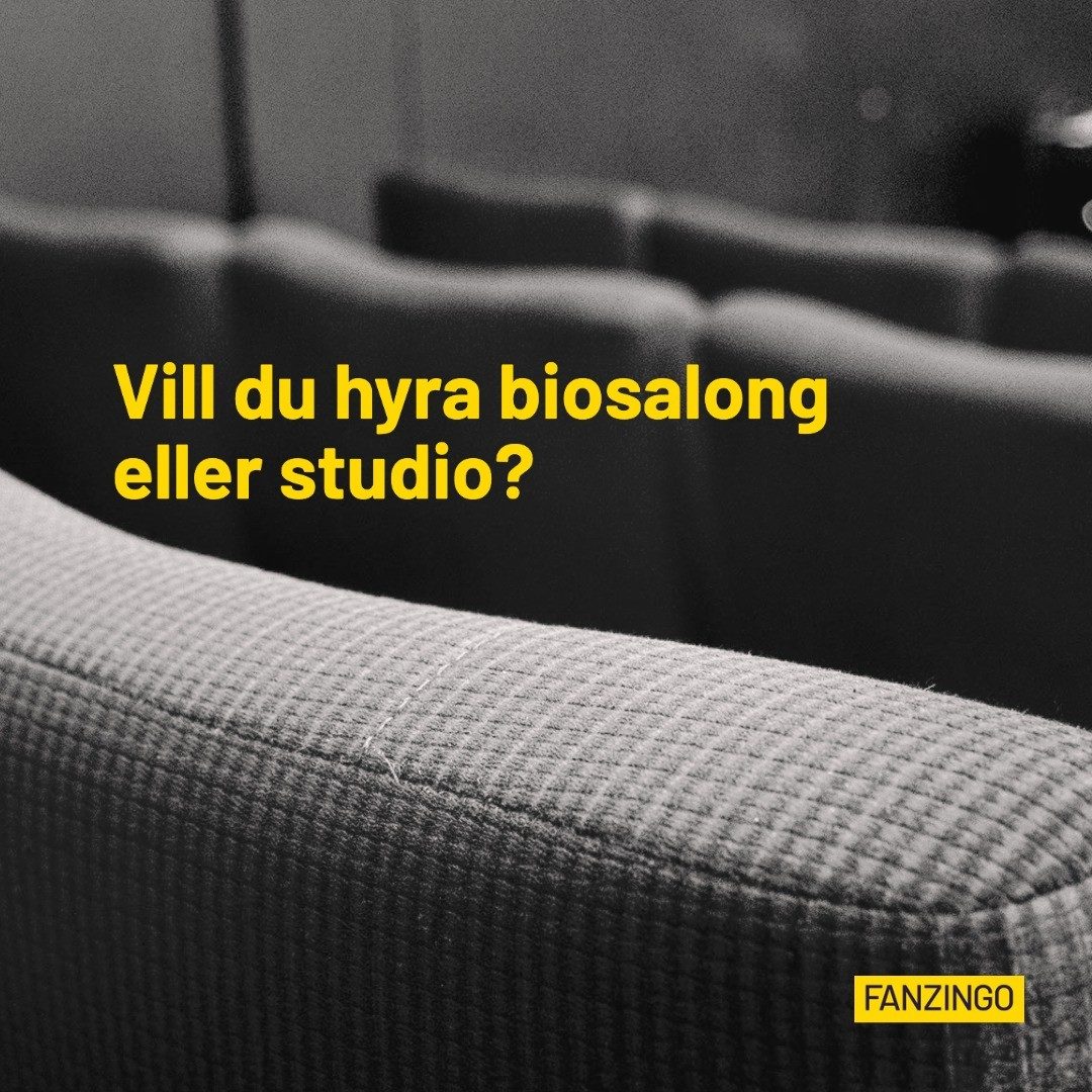 Nu när vi börja gå mot det 'normala' efter pandemin blir möten i fysiska rum mer och mer aktuellt. Vårt hus ligger i Subtopia-området i Alby, Botkyrka. Här kan du hyra våra inspelnings- och redigeringsstudios, en biosalong, konferenslokaler samt en öppen foajé som lämpar sig för exempelvis workshops. ⁠⁠
⁠⁠
För bokning kontakta samarbeta@fanzingo.se

Läs mer på Fanzingo.se 


⁠⁠